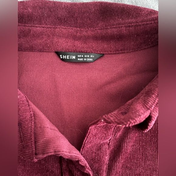 Shein corduroy blouse - Picture 2 of 4